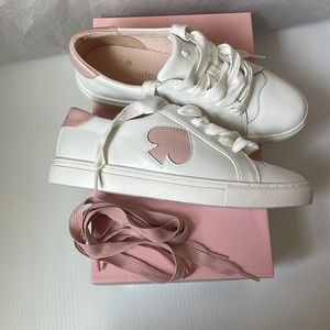 Kate Spade New York Sneakers | white /rose | 7.5B